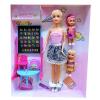 Mueca Tiny Maestra con 2 Nias y Accesorios ELG 53409 (023304)