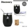 TG Mate Negro con Bombilla de Regalo Discovery 13677/13678 (023218)