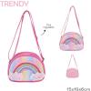Cartera Infantil Trendy Modelo 53767 Arcoiris Color Rosa (031975)