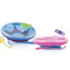 NUBY 5419BR PLATO TERMICO ROSA/CELESTE (684400/4900)
