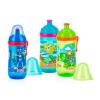 NUBY VASO C/BOQUILLA POP C/CLIP Y TAPA 330ML (N12510)(5055777)