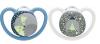 NUK SET x2 CHUPETES SPACE LUMINOSO 0/6 MESES (3525/26)